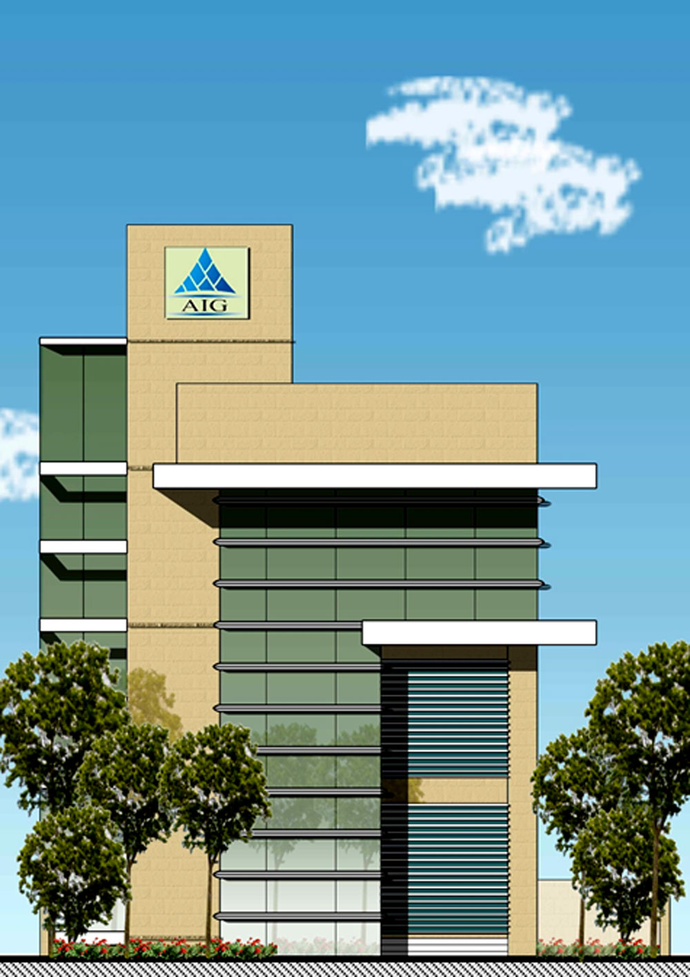 AIG Infratech Office Building and Tower